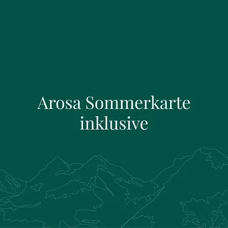 2 Design-studios Im Zentrum By Vacations * Arosa